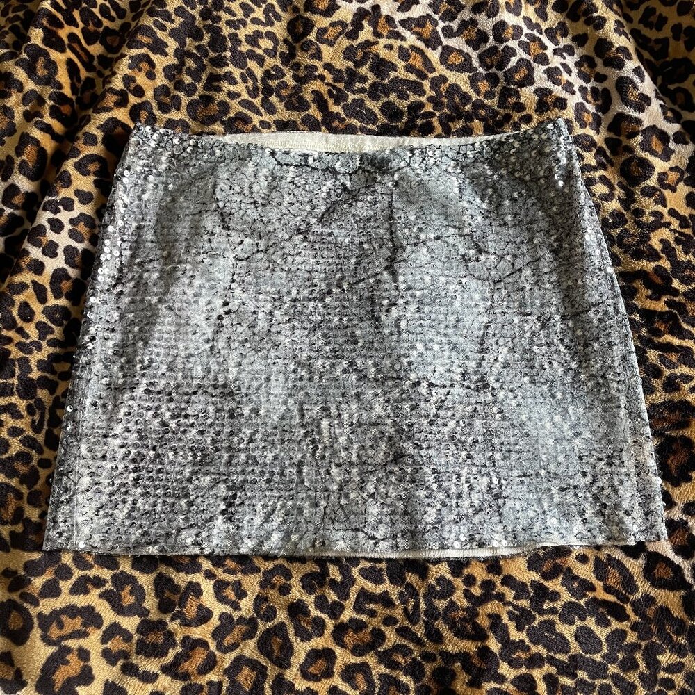 Guess sequin mini skirt